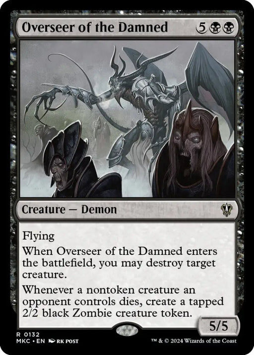 Overseer of the Damned [Murders at Karlov Manor Commander] - MTG Single