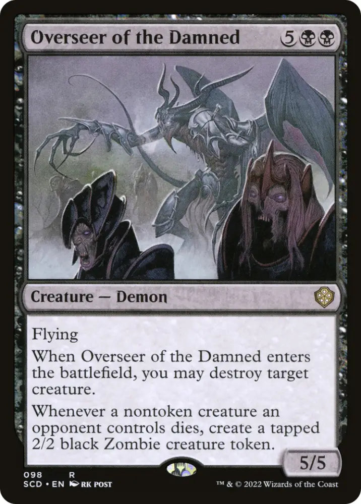 Overseer of the Damned [Starter Commander Decks] - MTG Single