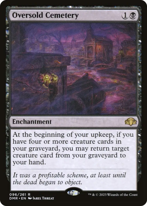 Oversold Cemetery [Dominaria Remastered] - MTG Single