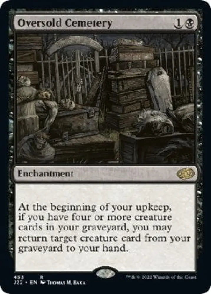 Oversold Cemetery [Jumpstart 2022] - MTG Single