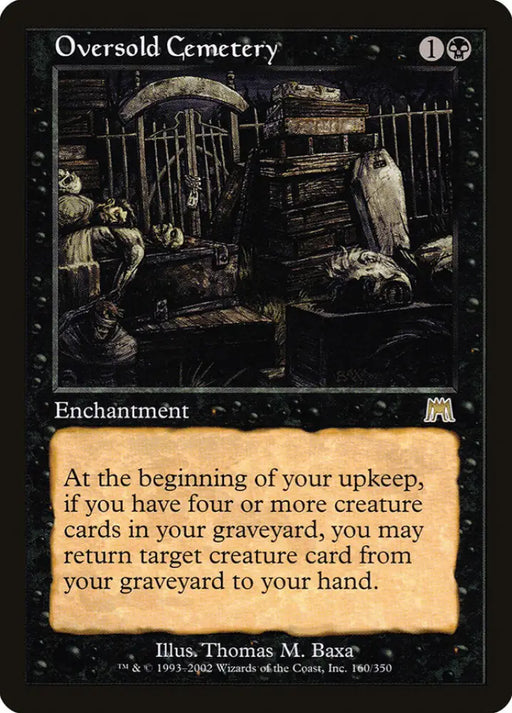 Oversold Cemetery [Onslaught] - MTG Single