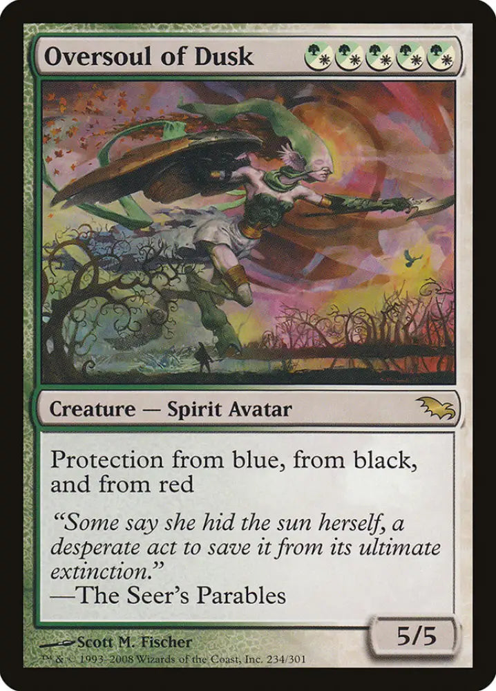 Oversoul of Dusk [Shadowmoor] - MTG Single
