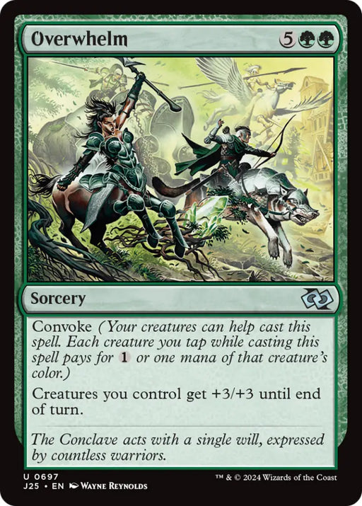 Overwhelm [Foundations Jumpstart] - MTG Single