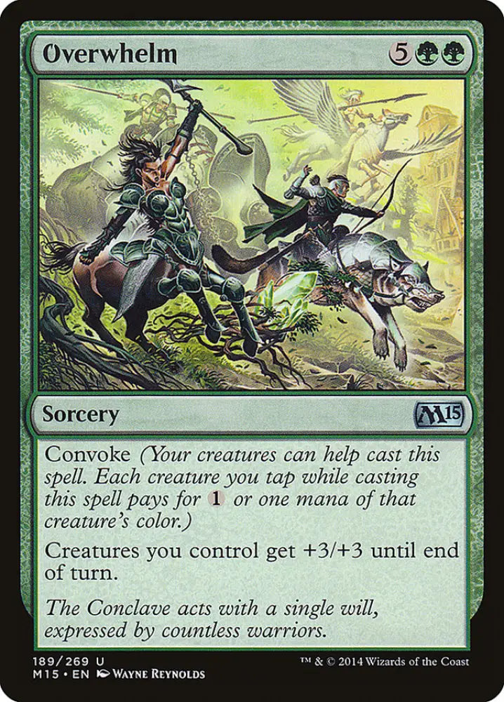 Overwhelm [Magic 2015] - MTG Single