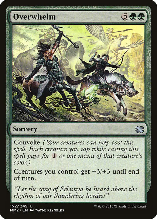 Overwhelm [Modern Masters 2015] - MTG Single