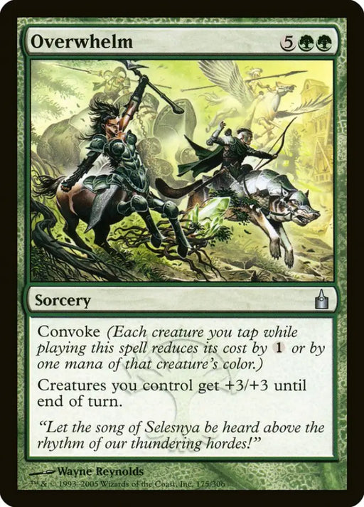 Overwhelm [Ravnica: City of Guilds] - MTG Single