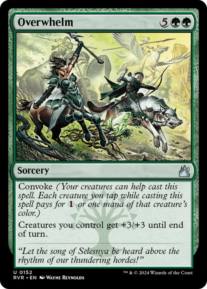 Overwhelm [Ravnica Remastered] - MTG Single