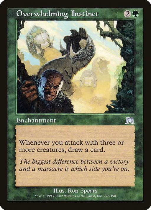 Overwhelming Instinct [Onslaught] - MTG Single