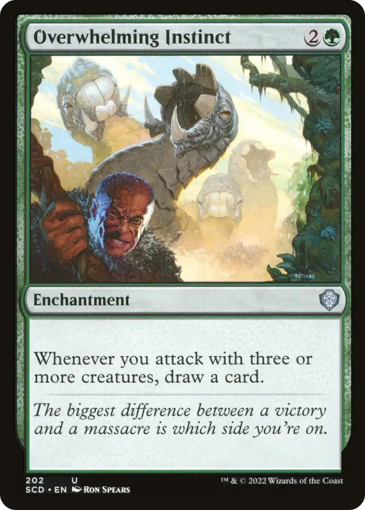 Overwhelming Instinct [Starter Commander Decks] - MTG Single
