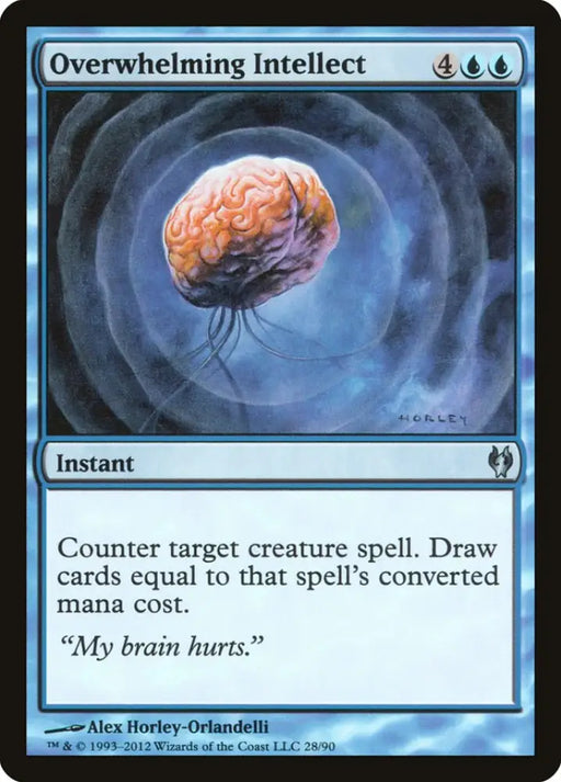 Overwhelming Intellect [Duel Decks: Izzet vs. Golgari] - MTG Single