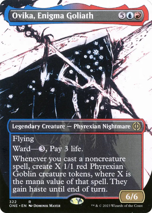 Ovika Enigma Goliath (Borderless Ichor) [Phyrexia: All Will Be One] - MTG Single