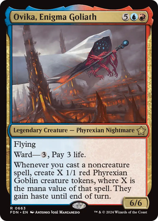 Ovika Enigma Goliath [Foundations] - MTG Single