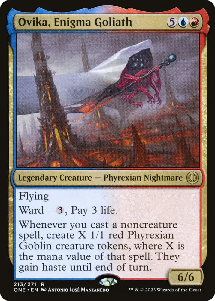 Ovika Enigma Goliath [Phyrexia: All Will Be One] - MTG Single