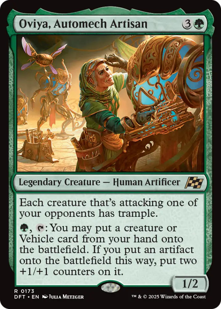 Oviya Automech Artisan [Aetherdrift] - MTG Single