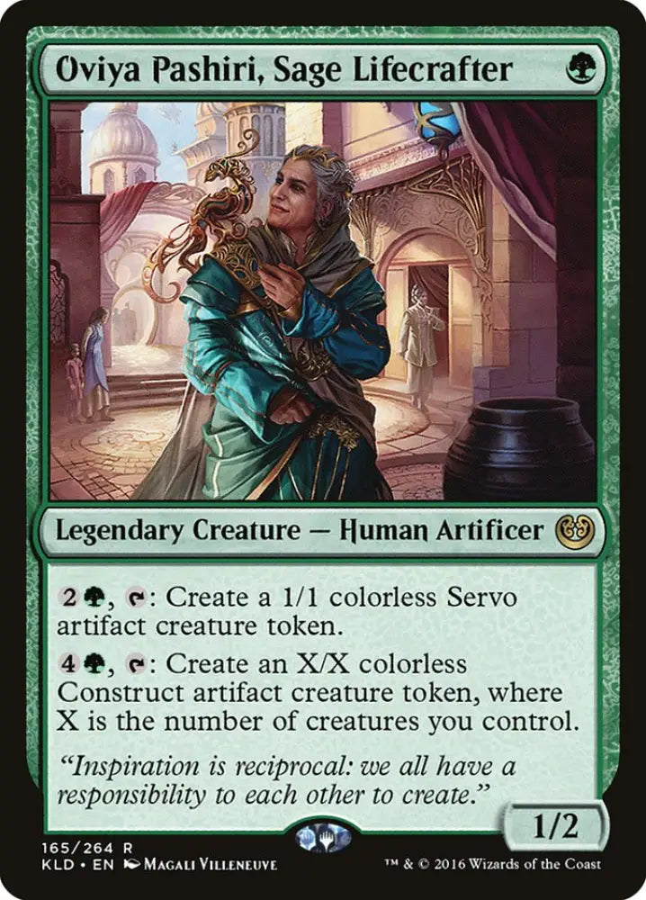 Oviya Pashiri Sage Lifecrafter [Kaladesh] - MTG Single