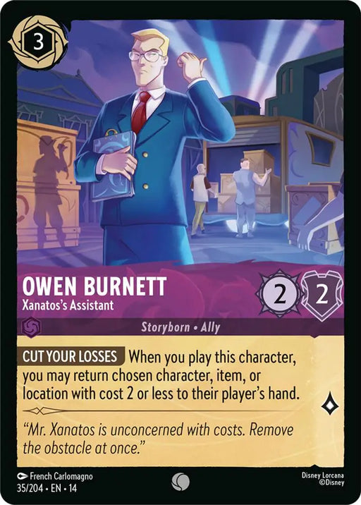 Owen Burnett - Xanatos's Assistant (35/204) [Hyperia City]
