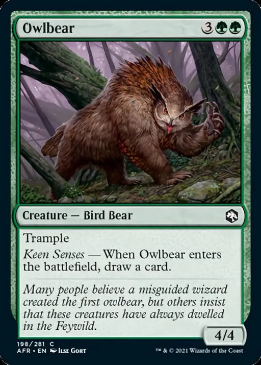 Owlbear [Dungeons & Dragons: Adventures in the Forgotten Realms] - MTG Single