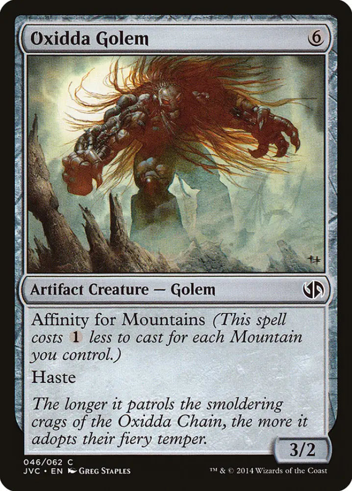 Oxidda Golem [Duel Decks Anthology] - MTG Single