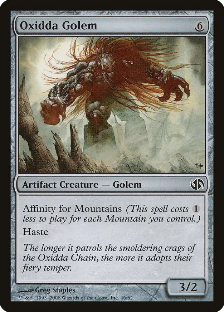 Oxidda Golem [Duel Decks: Jace vs. Chandra] - MTG Single