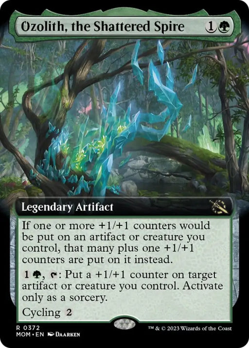 Ozolith the Shattered Spire (Extended Art) [March of the Machine] - MTG Single