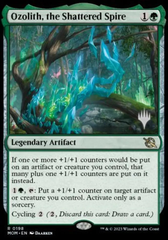 Ozolith the Shattered Spire (Promo Pack) [March of the Machine Promos] - MTG Single