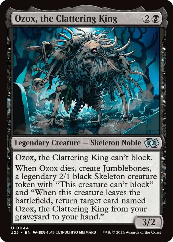 Ozox the Clattering King (Anime) [Foundations Jumpstart] - MTG Single