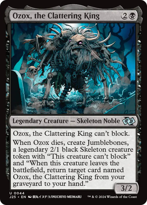 Ozox the Clattering King (Anime) [Foundations Jumpstart] - MTG Single