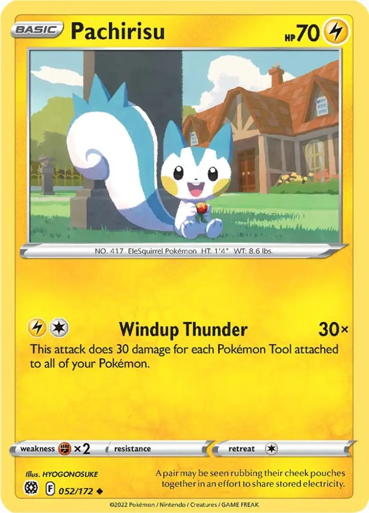 Pachirisu (052/172) [Sword & Shield: Brilliant Stars] - Pokemon Single