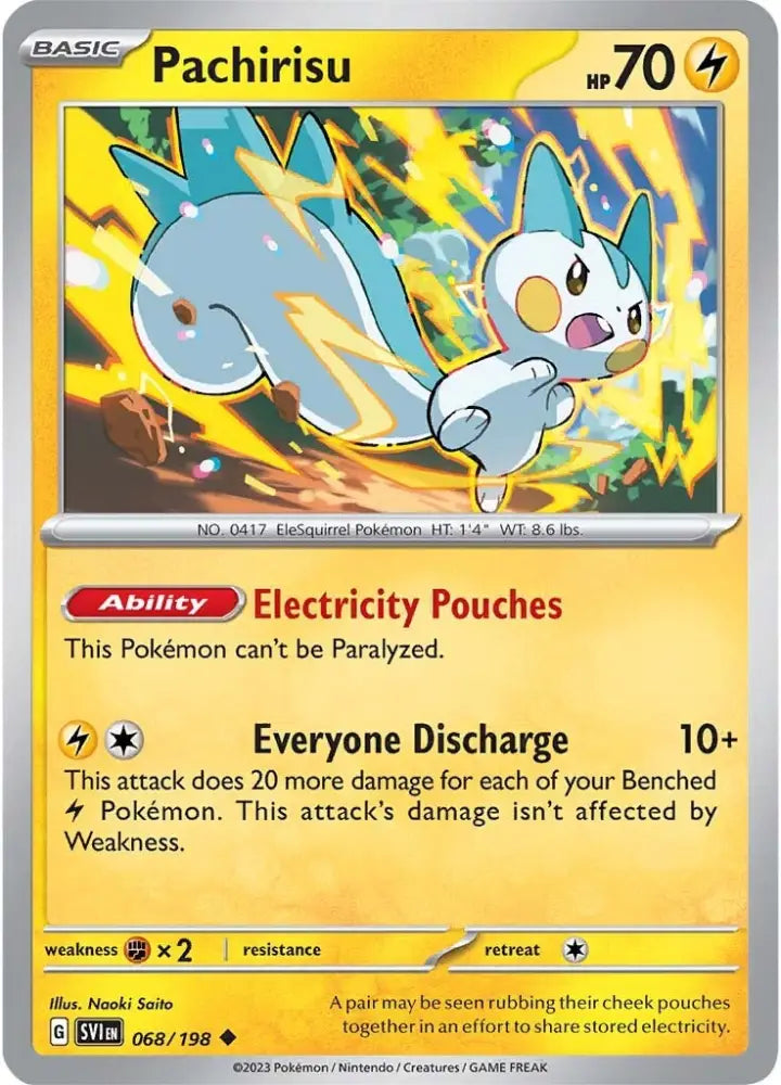 Pachirisu (068/198) [Scarlet & Violet: Base Set] - Pokemon Single