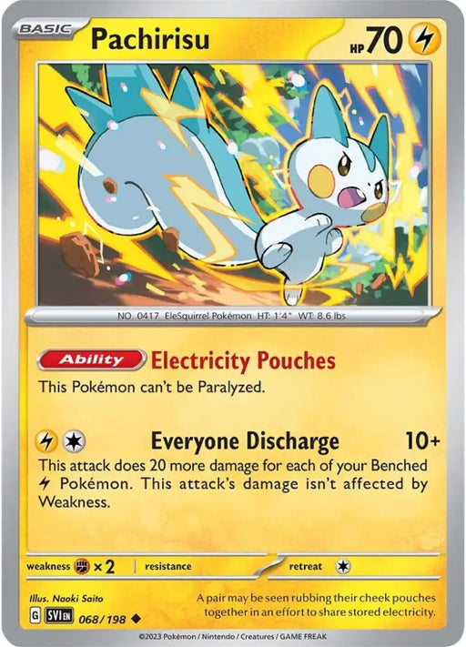 Pachirisu (068/198) [Scarlet & Violet: Base Set] - Pokemon Single