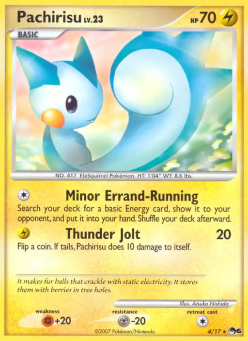 Pachirisu (4/17) [POP Series 6] - Pokemon Single