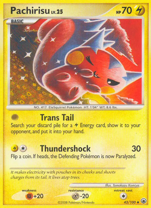 Pachirisu (43/100) [Diamond & Pearl: Majestic Dawn] - Pokemon Single