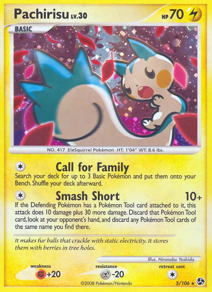 Pachirisu (5/106) [Diamond & Pearl: Great Encounters] - Pokemon Single