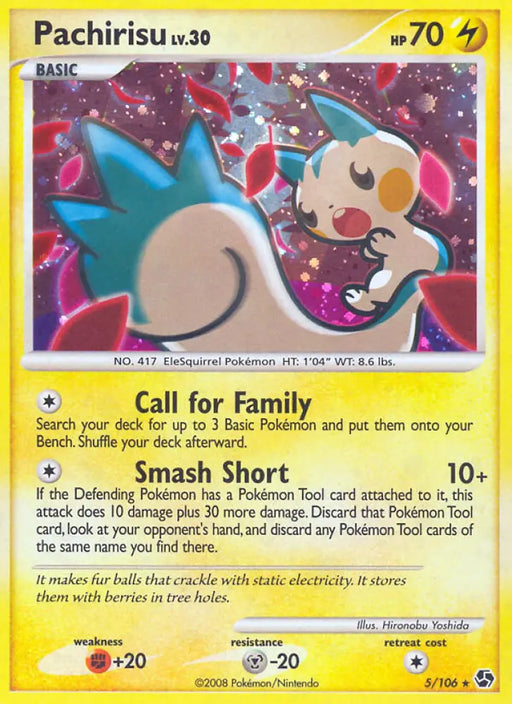 Pachirisu (5/106) [Diamond & Pearl: Great Encounters] - Pokemon Single