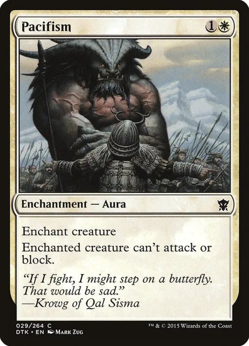 Pacifism [Dragons of Tarkir] - MTG Single
