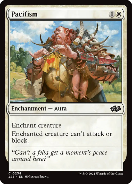 Pacifism [Foundations Jumpstart] - MTG Single