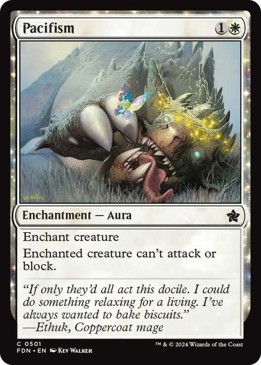 Pacifism [Foundations] - MTG Single