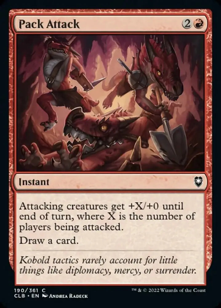 Pack Attack [Commander Legends: Battle for Baldur’s Gate] - MTG Single