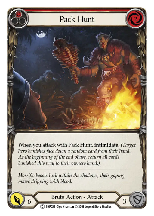 Pack Hunt (Red) [1HP025] (History Pack 1) - Flesh And Blood Single