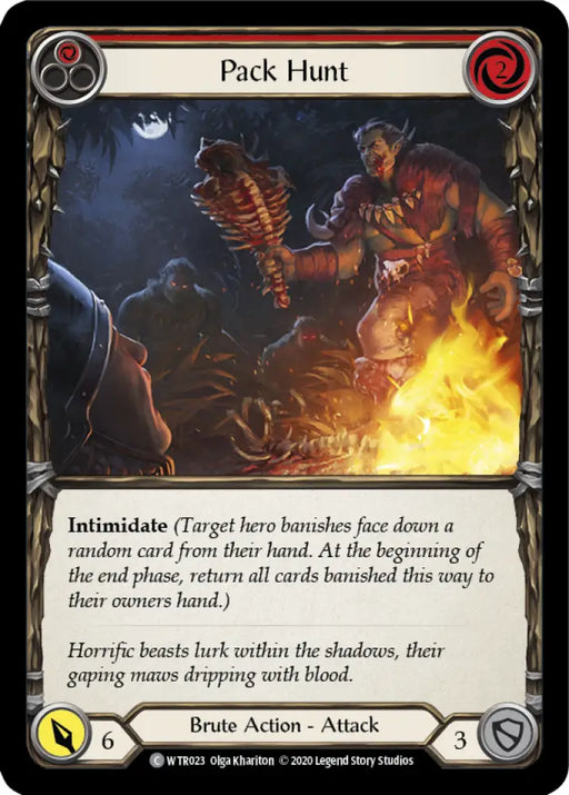 Pack Hunt (Red) [Welcome to Rathe Unlimited] Unlimited Normal - Flesh And Blood Single