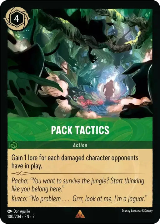 Pack Tactics (100/204) [Rise of the Floodborn] - Lorcana Single