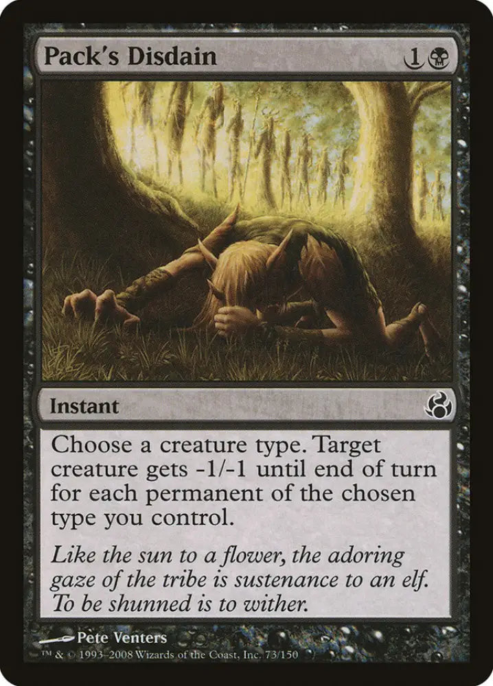 Pack’s Disdain [Morningtide] - MTG Single
