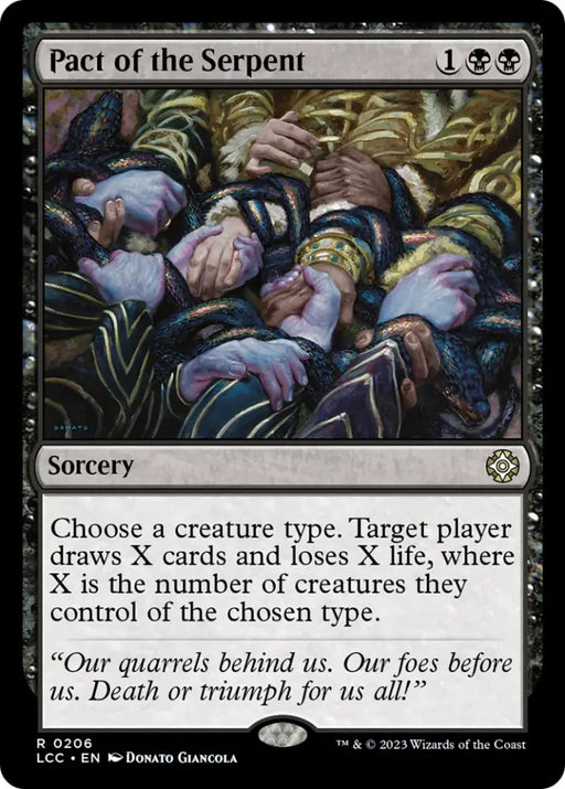 Pact of the Serpent [The Lost Caverns of Ixalan Commander] - MTG Single
