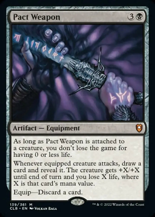 Pact Weapon [Commander Legends: Battle for Baldur’s Gate] - MTG Single