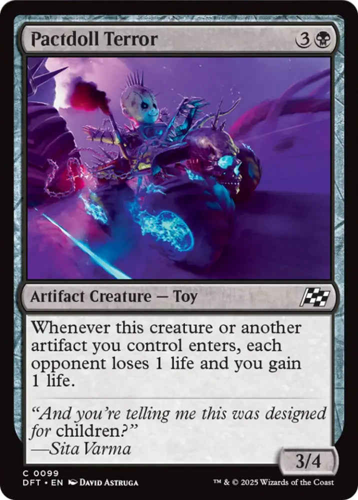 Pactdoll Terror [Aetherdrift] - MTG Single