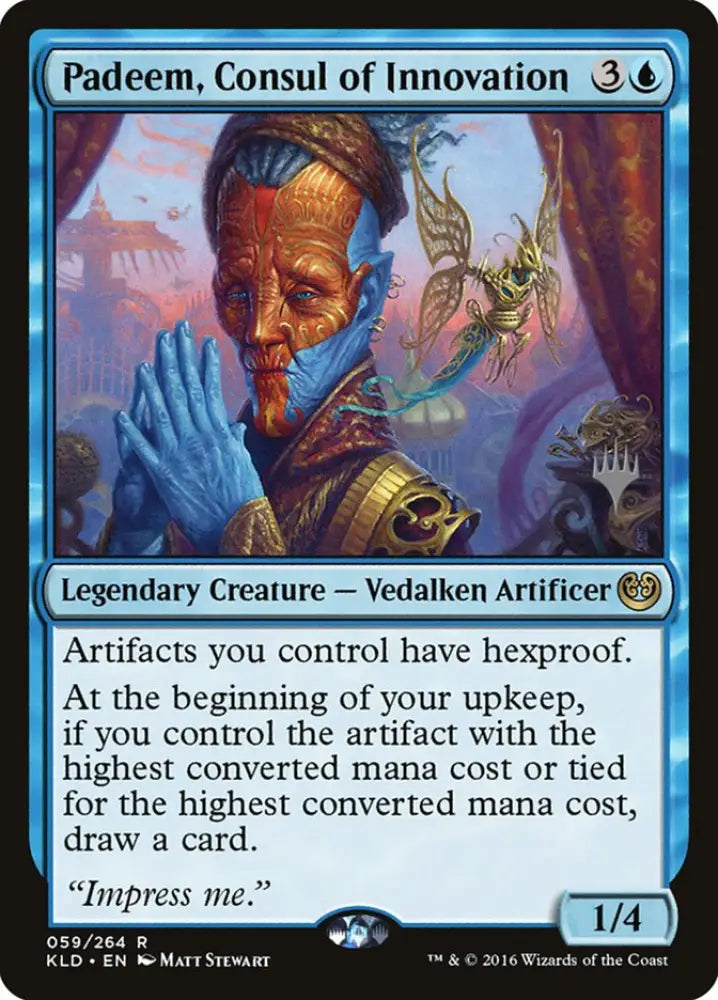 Padeem Consul of Innovation (Promo Pack) [Kaladesh Promos] - MTG Single