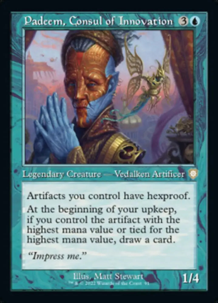 Padeem Consul of Innovation (Retro) [The Brothers’ War Commander] - MTG Single