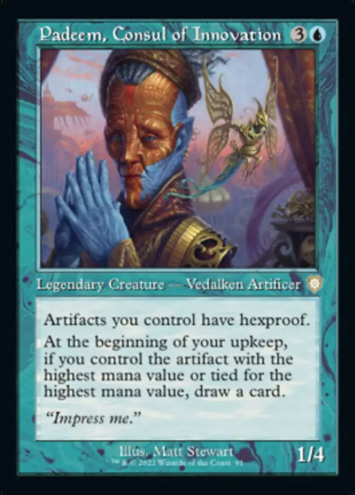 Padeem Consul of Innovation (Retro) [The Brothers’ War Commander] - MTG Single