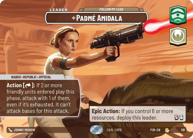 Padme Amidala - Follow My Lead (Prize Wall) (136) [Galactic Championship 2026]