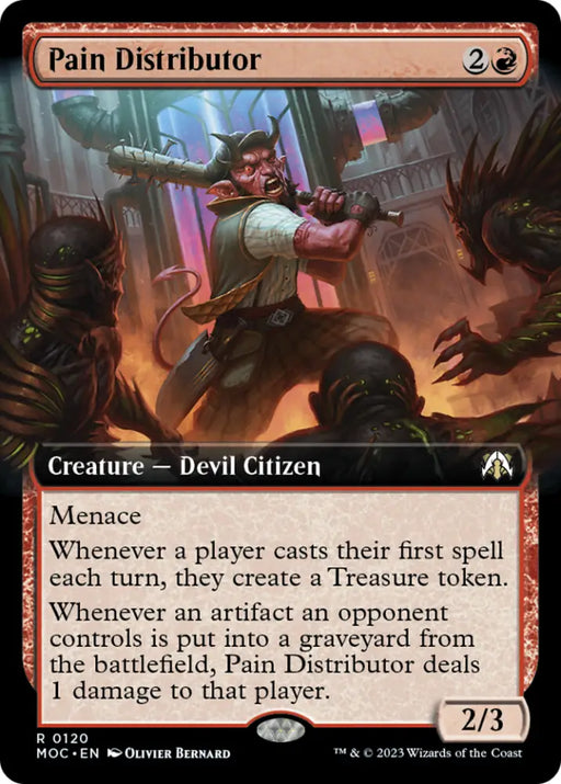 Pain Distributor (Extended Art) [March of the Machine Commander] - MTG Single
